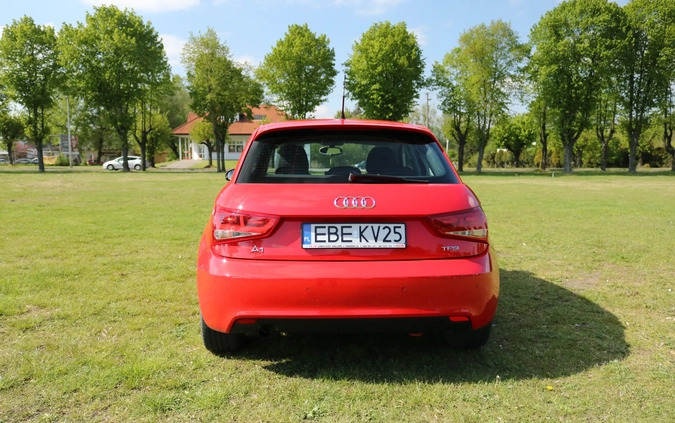 Audi A1 cena 41900 przebieg: 63677, rok produkcji 2012 z Głowno małe 667